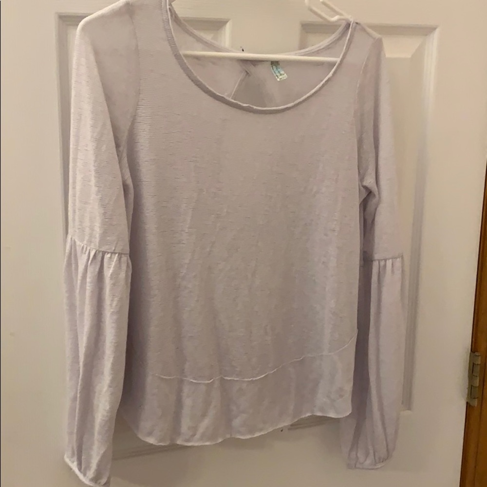 Free people white blouse